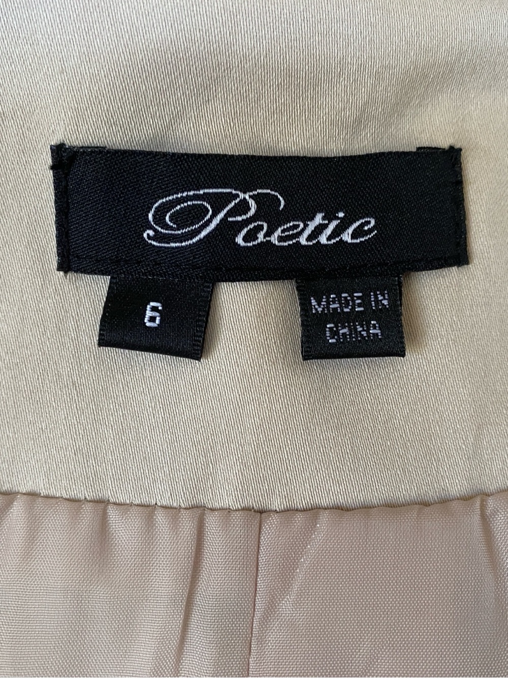 Women’s Cream Belted Double-Breasted Trench Coat - Picture 5 of 8